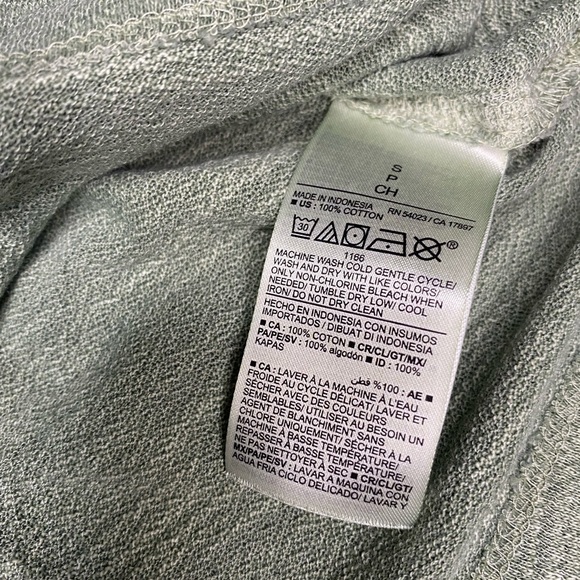 Olive green cute crop top - Picture 4 of 5